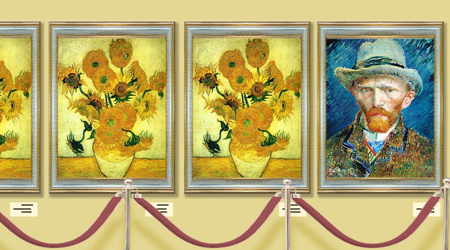梵高的《向日葵》到底有多少幅？