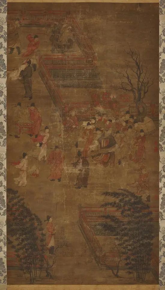 首页 每日最艺术 旧传为唐代张萱所作并于2013年在法国高价拍出的